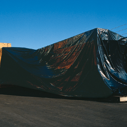 10 x 100' - 4 Mil Black Poly Sheeting