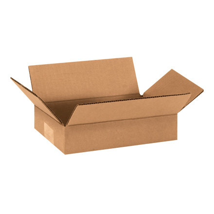 9 x 6 x 2" Flat Corrugated Boxes