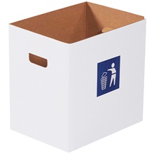 Corrugated Trash Cans