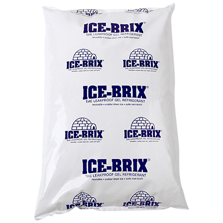 10 x 6 x 1 <span class='fraction'>1/2</span>" - 32 oz. Ice-Brix<span class='rtm'>®</span> Cold Packs