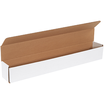 30 x 4 x 4" White Corrugated Mailers