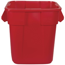 Rubbermaid® Square Brute® Trash Cans