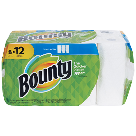 Bounty<span class='rtm'>®</span> Select-A-Size Paper Towels